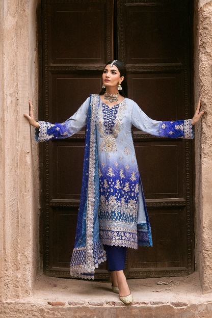 AUREVIA Embroidered Pakistani Dress