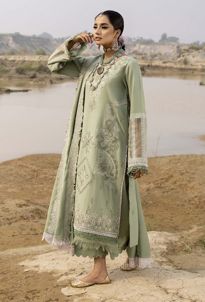 Sierra-D02 Premium Fabric Pakistani Winter Dresses - Humdum - 2
