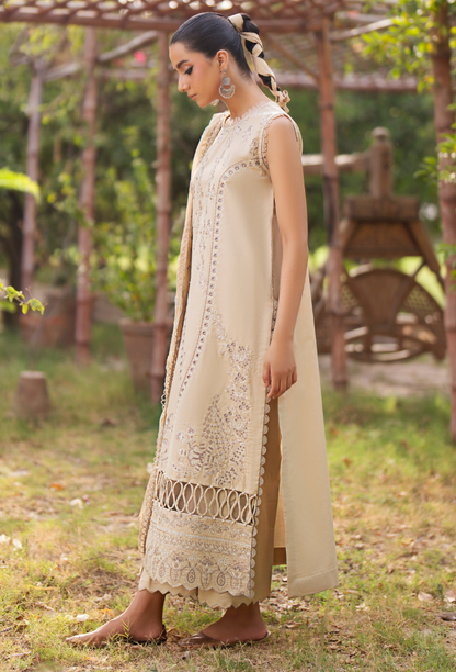 Selin - D08 Chiffon Pakistani Summer Dresses - Humdum - 3