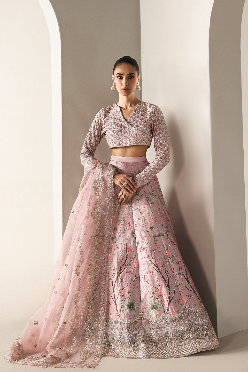 PETAL SOFT Pakistani Designer Dress