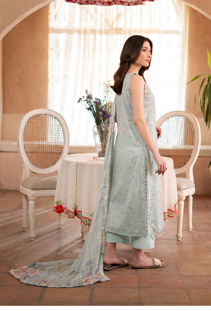 Kanwal - D04 Chiffon Pakistani Summer Dresses - Humdum - 2