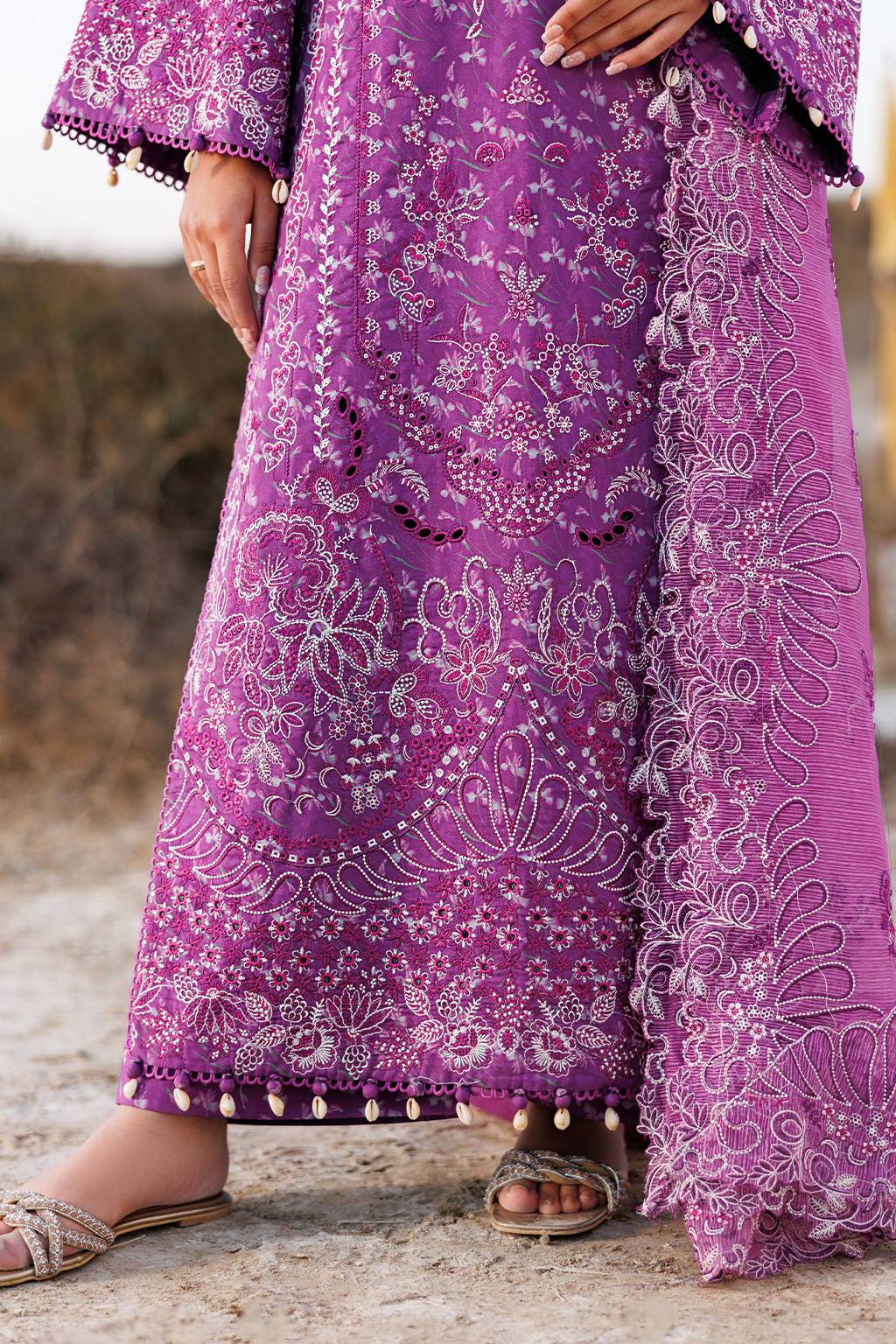 FLORAL FRENZY Luxury Pakistani Fashion