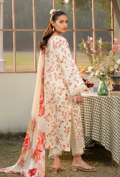 Gardenia'26 - D05 Chiffon Pakistani Summer Dresses - Humdum - 3