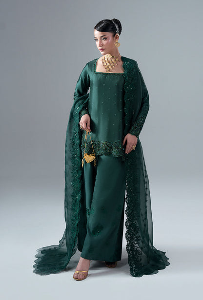 Esmera Organza Pakistani Formal Dresses - AJR Couture - 6