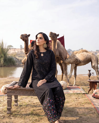 Aabshaar Premium Fabric Pakistani Summer Dresses - Sahiba-clothing - 5