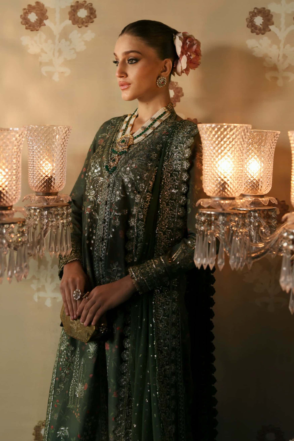 Zeba Organza Pakistani Formal Dresses - Afrozeh - 3