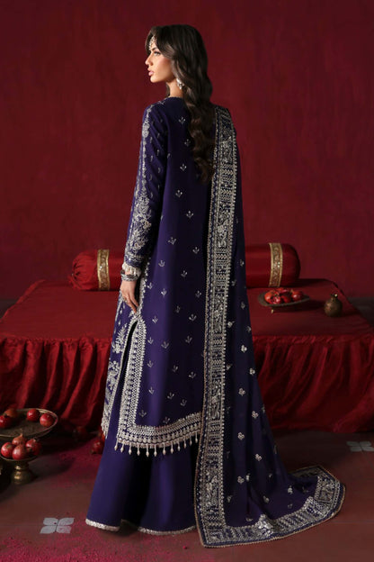 Kaneez Raw Silk Pakistani Formal Dresses - Afrozeh - 2