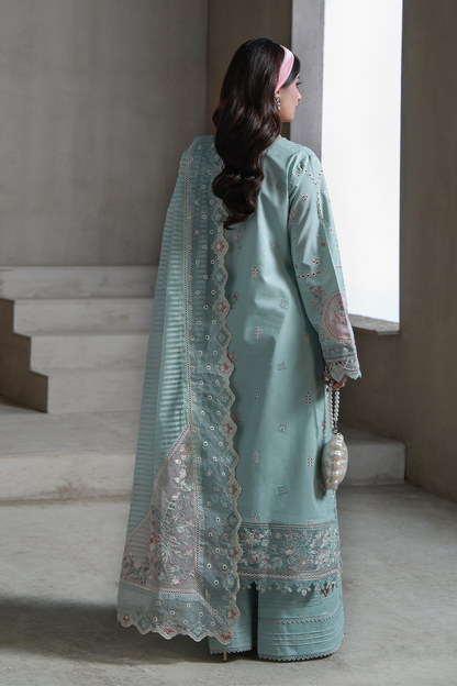 AABAN (AL-10) Jacquard Pakistani Summer Dresses - aabyaan - 3