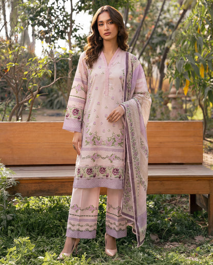 Ayla Pink Premium Fabric Pakistani Summer Dresses - Sahiba-clothing - 1