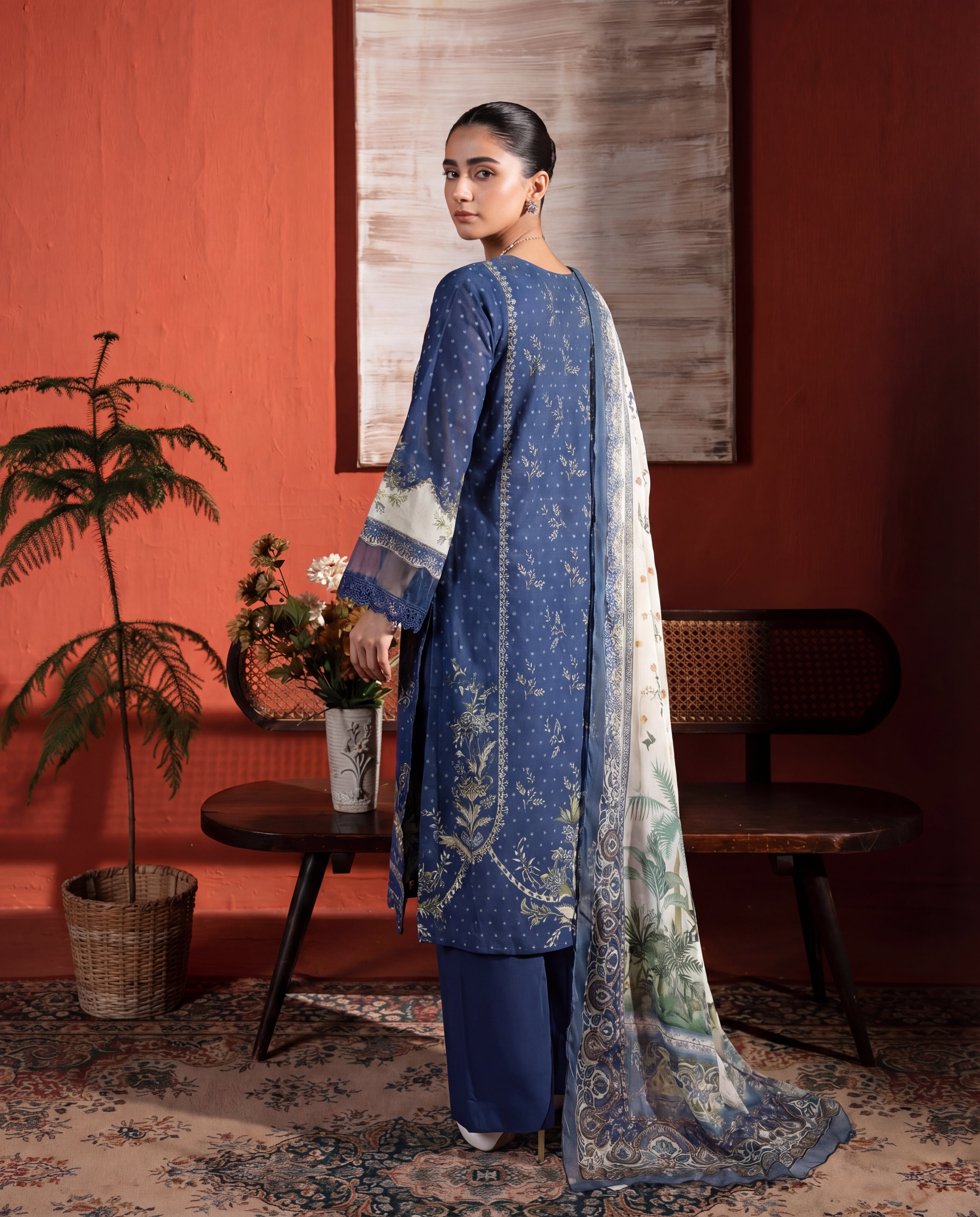Blessing Premium Fabric Pakistani Summer Dresses - Sahiba-clothing - 3