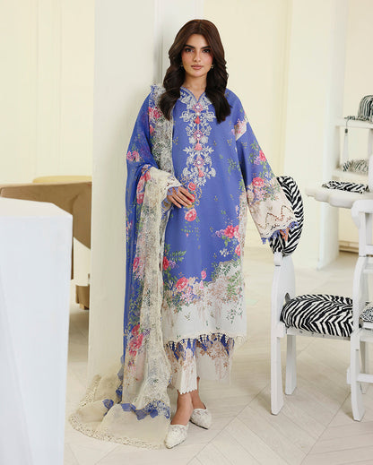 Bloom Portrait Organza Women Clothing - Roheenaz - 1