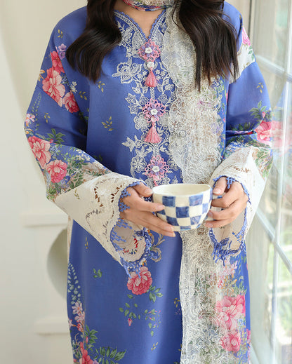 Bloom Portrait Organza Women Clothing - Roheenaz - 4