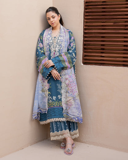 Blossom Drift Organza Women Clothing - Roheenaz - 2