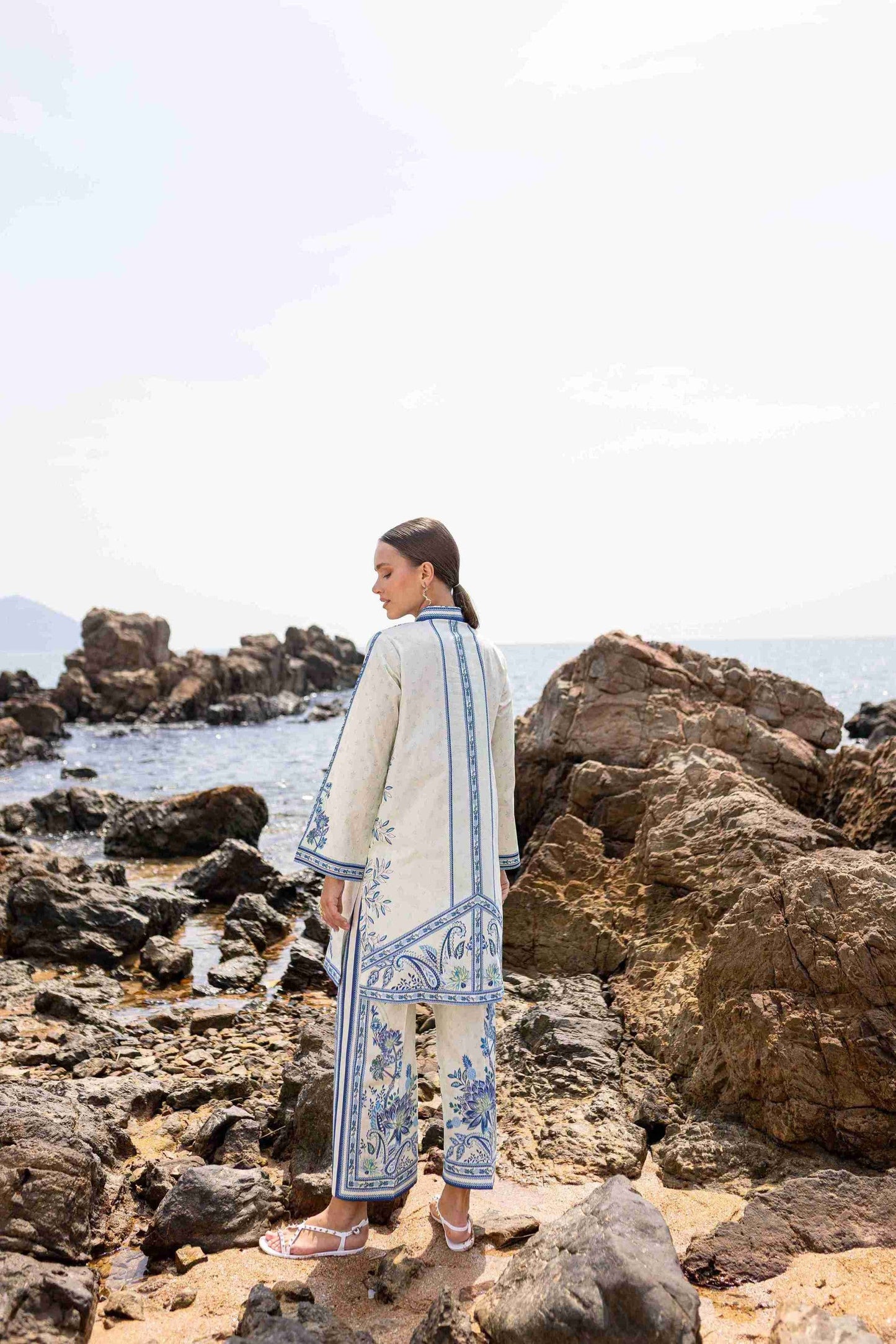 MIRAE AC-03 Cotton Pakistani Summer Dresses - aabyaan - 2