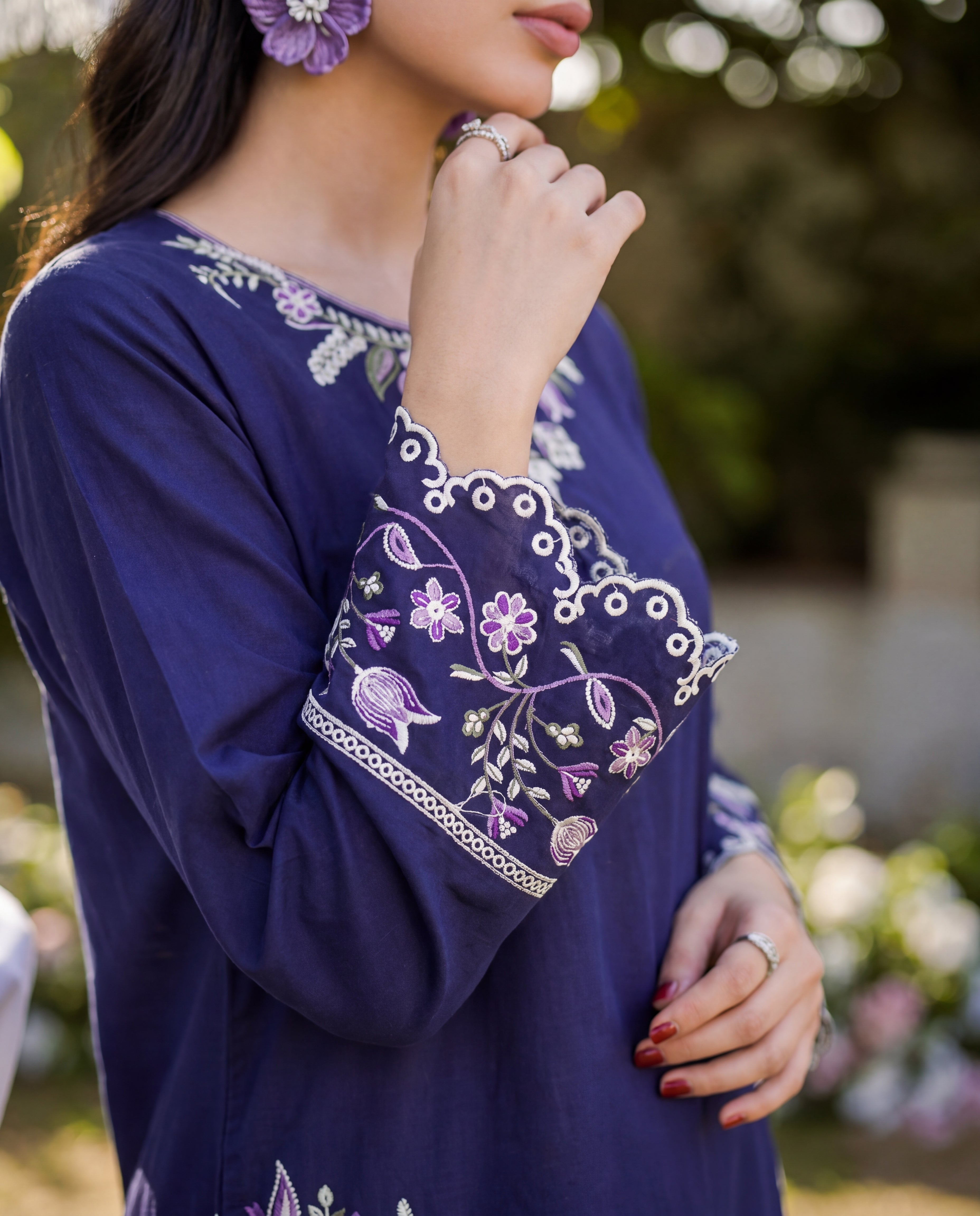 Bluebell Premium Fabric Pakistani Summer Dresses - Sahiba-clothing - 4