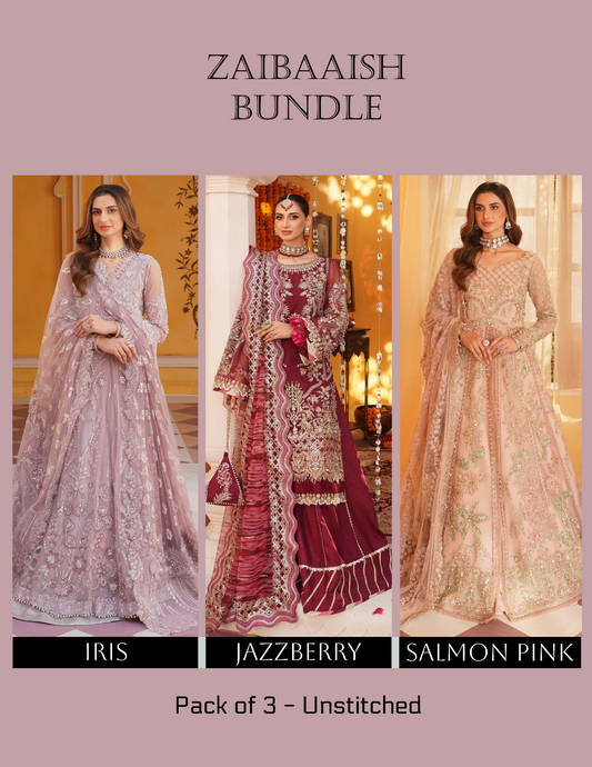 Zaibaaish Bundle - Unstitched