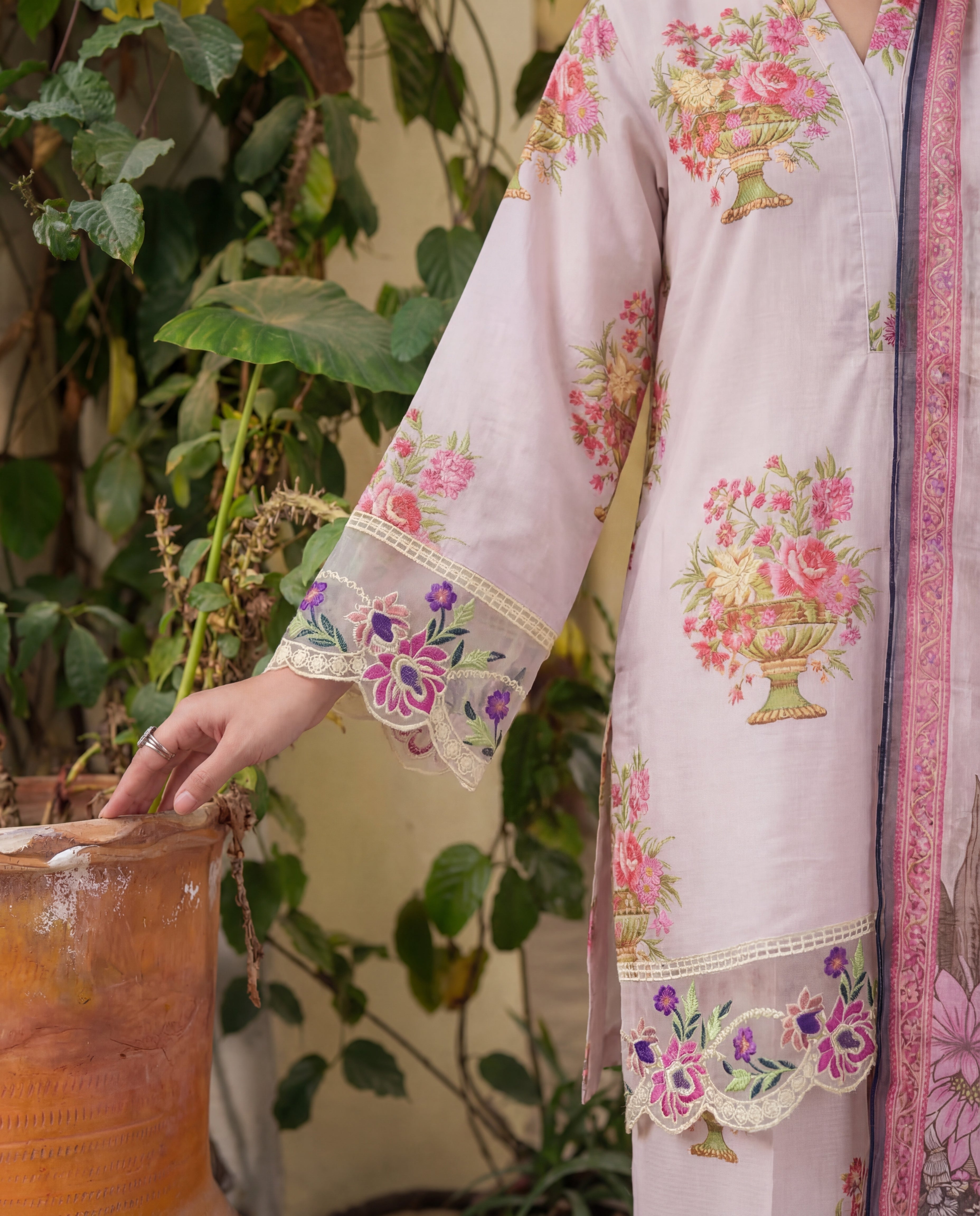 Camila Premium Fabric Pakistani Summer Dresses - Sahiba-clothing - 3