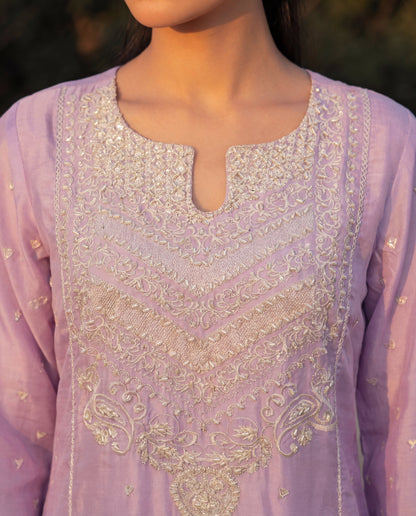 Camira Lailac Premium Fabric Pakistani Summer Dresses - Sahiba-clothing - 4