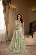 Celestia Raw Silk Pakistani Formal Dresses - Sidra Aleem - 1