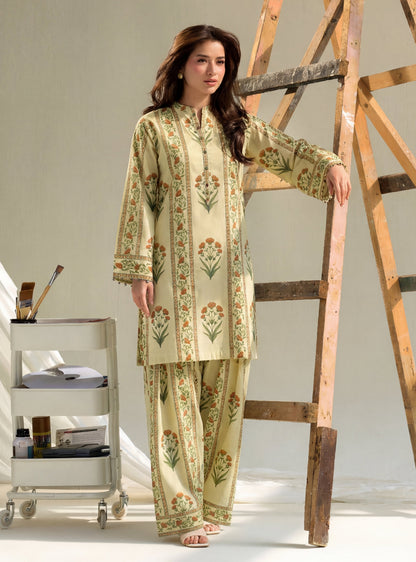 Cluster Lemon Premium Fabric Pakistani Summer Dresses - Sahiba-clothing - 6