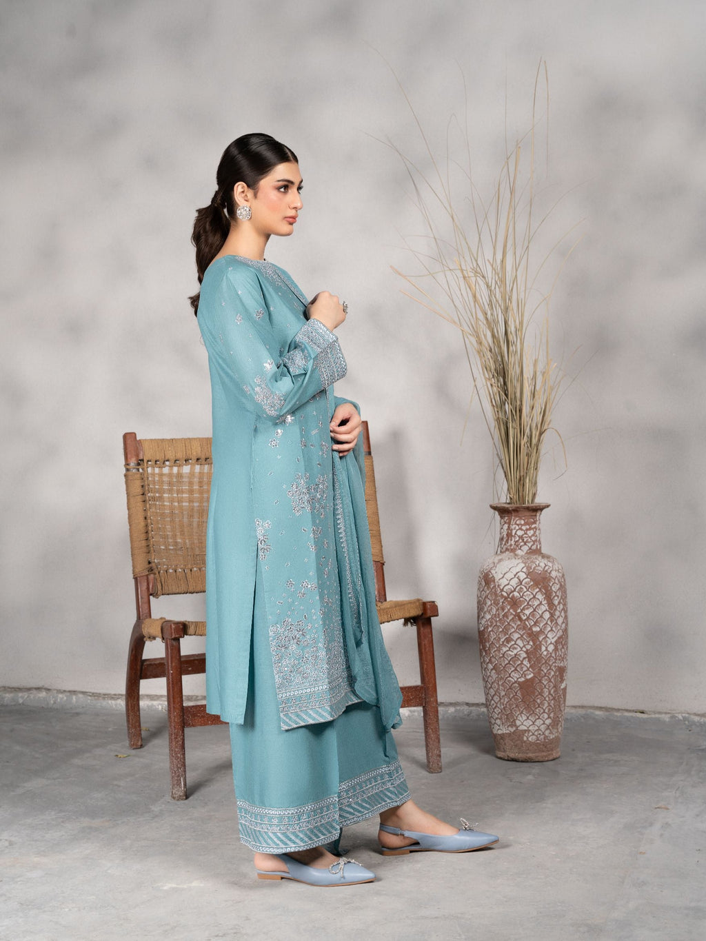 Bilonara Premium Fabric Pakistani Summer Dresses - Sahiba-clothing - 12