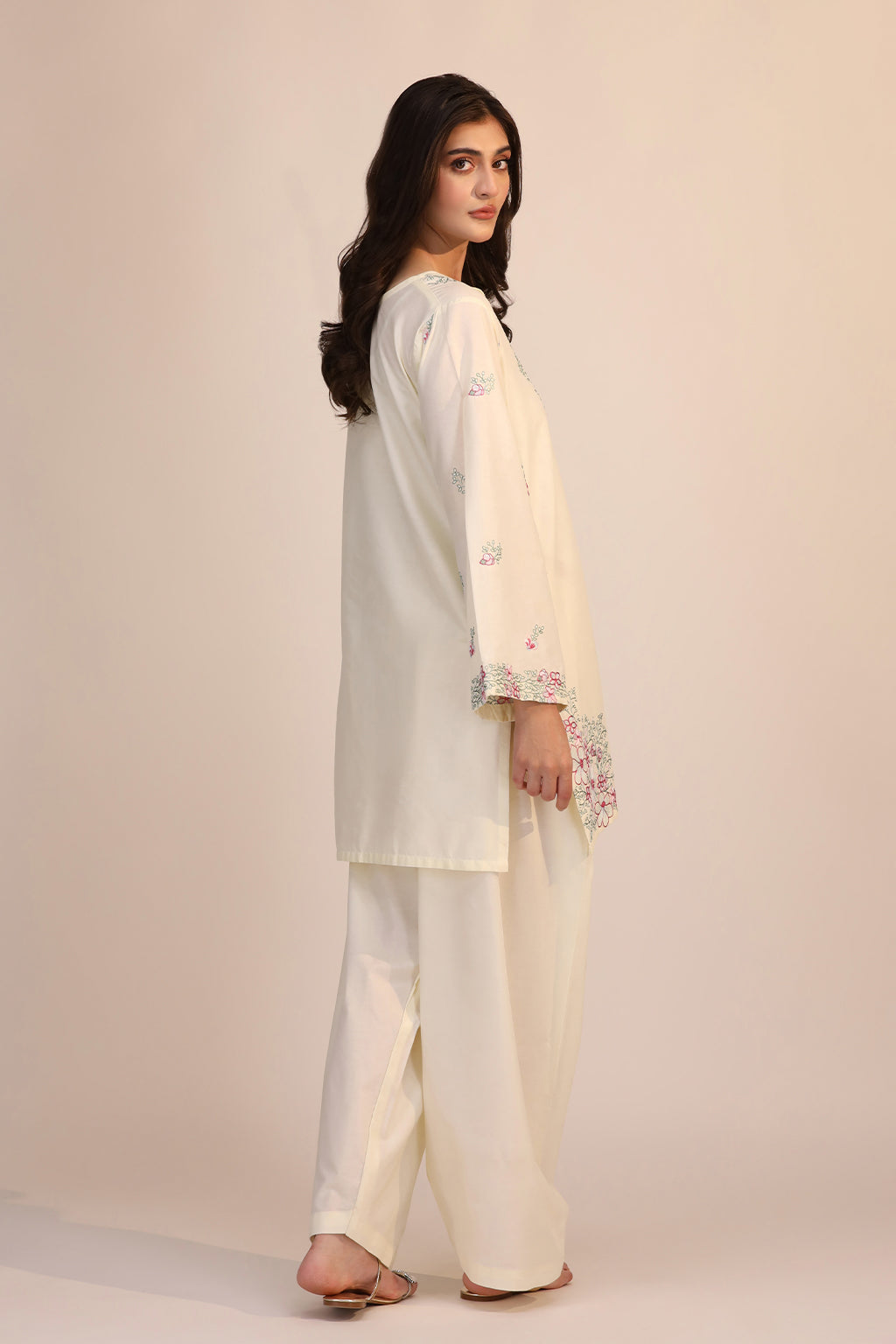 LWN-04 Cotton Pakistani Summer Dresses - Saad Shaikh - 3