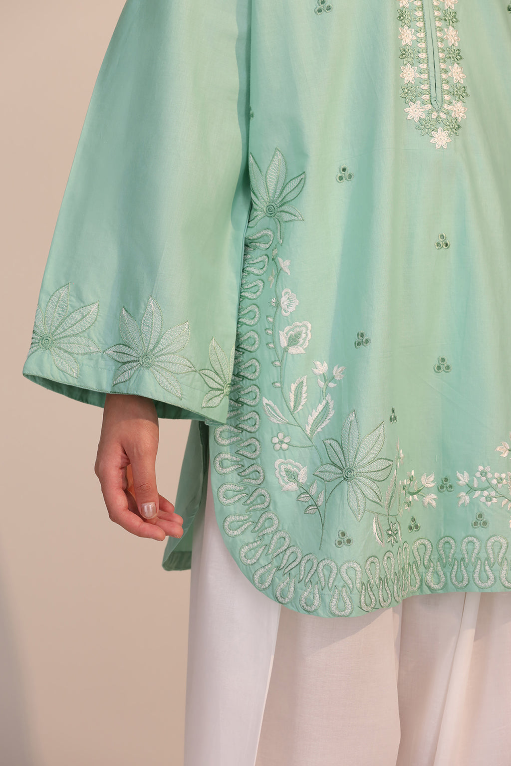 LWN-01 Cotton Pakistani Summer Dresses - Saad Shaikh - 3
