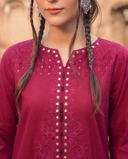Creme Lawn Pakistani Summer Dresses - Sahiba-clothing - 4