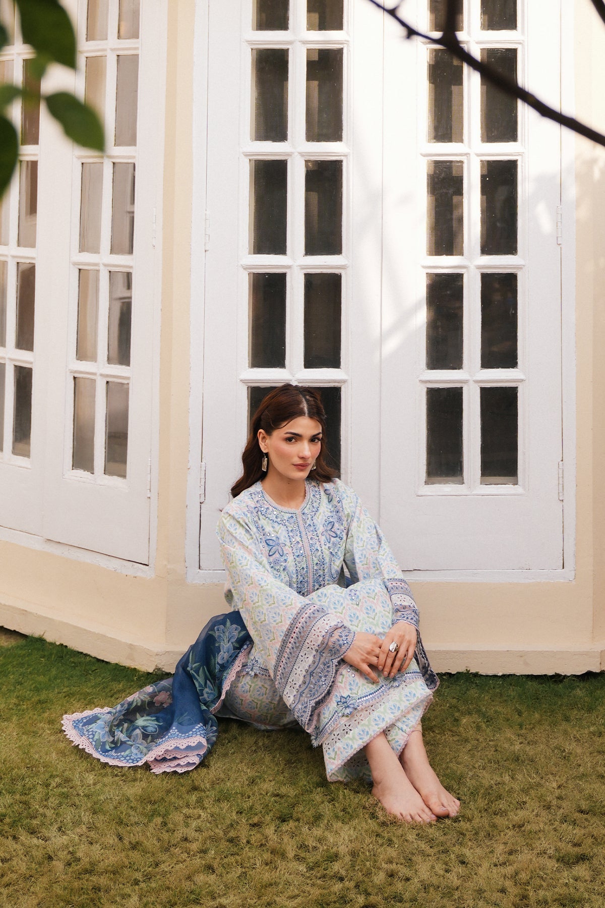 Sova Organza Pakistani Summer Dresses - Afrozeh - 4
