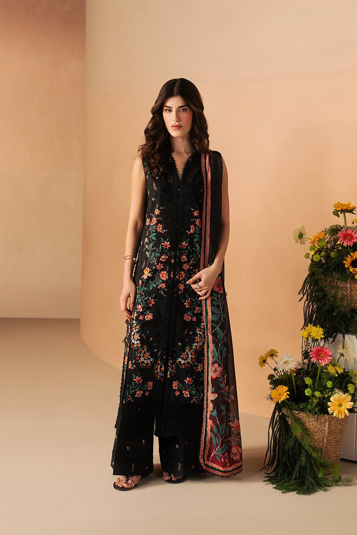 Nightlure Premium Fabric Pakistani Summer Dresses - Afrozeh - 1