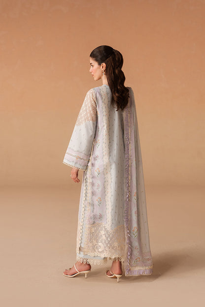 Sunnival Blue Premium Fabric Pakistani Summer Dresses - Afrozeh - 4