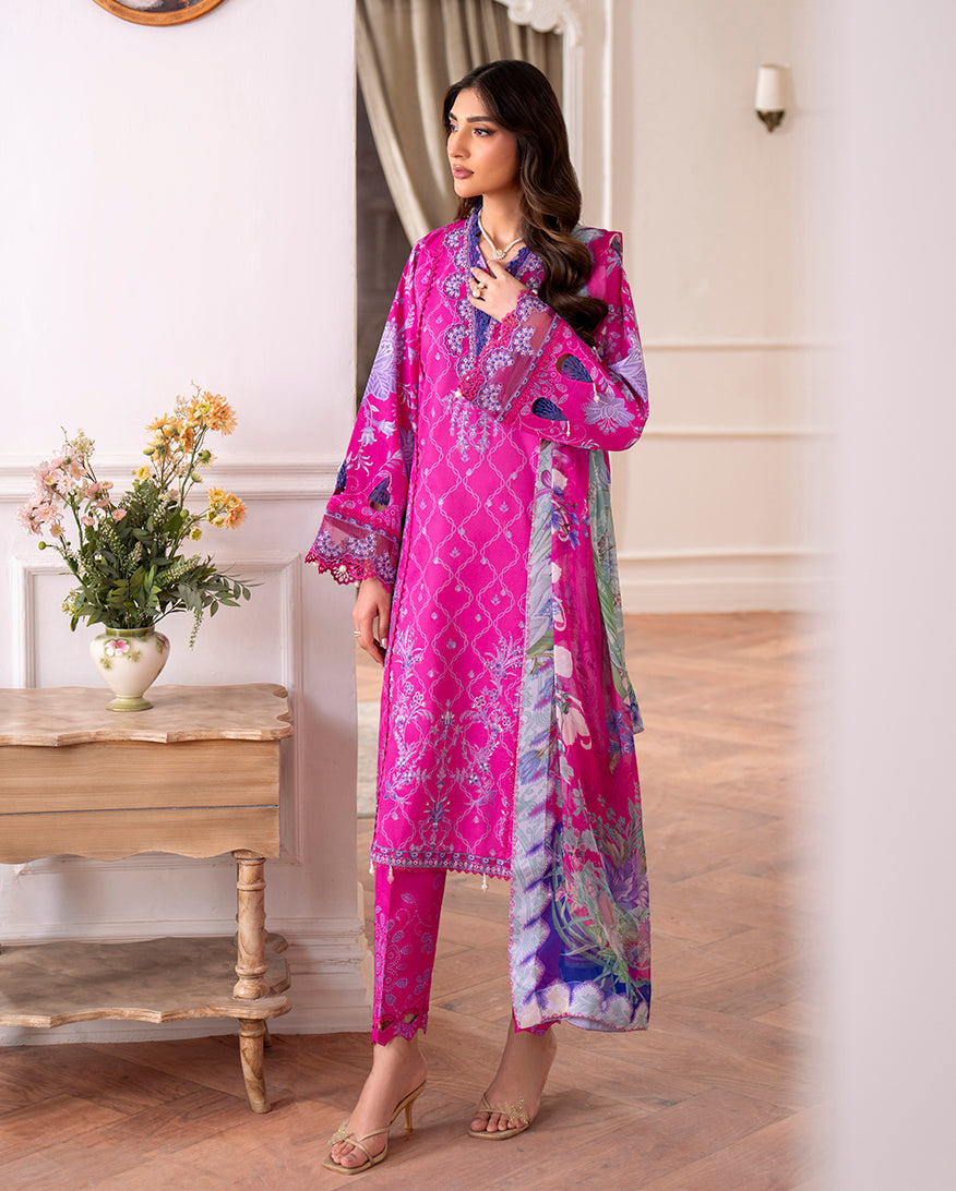 Novah Organza Pakistani Summer Dresses - Roheenaz - 2