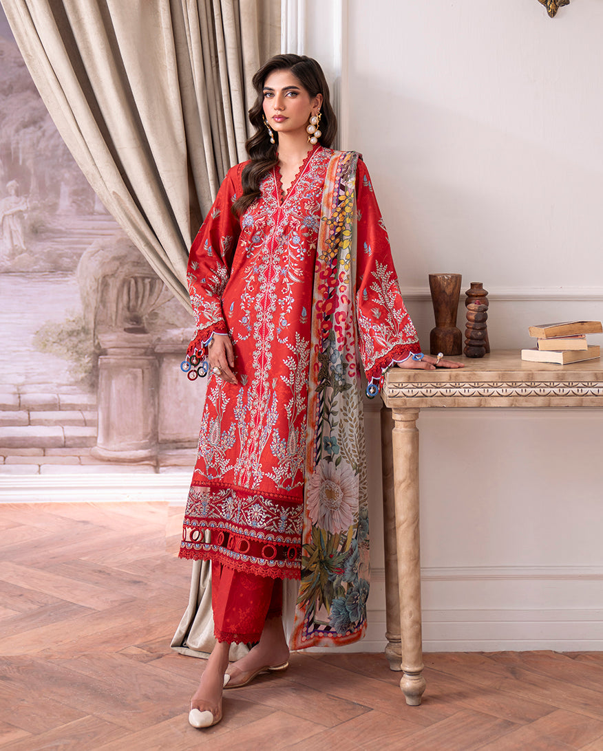 Lyrah Organza Pakistani Summer Dresses - Roheenaz - 2