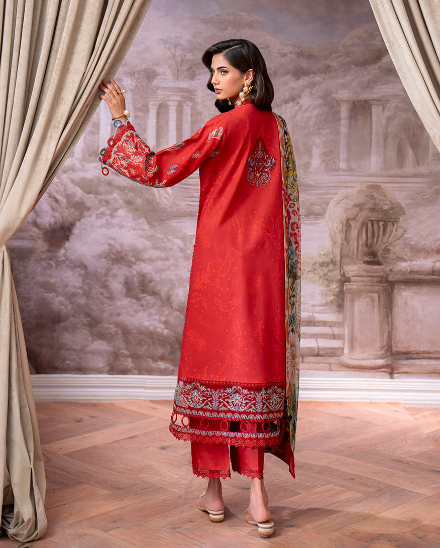 Lyrah Organza Pakistani Summer Dresses - Roheenaz - 5