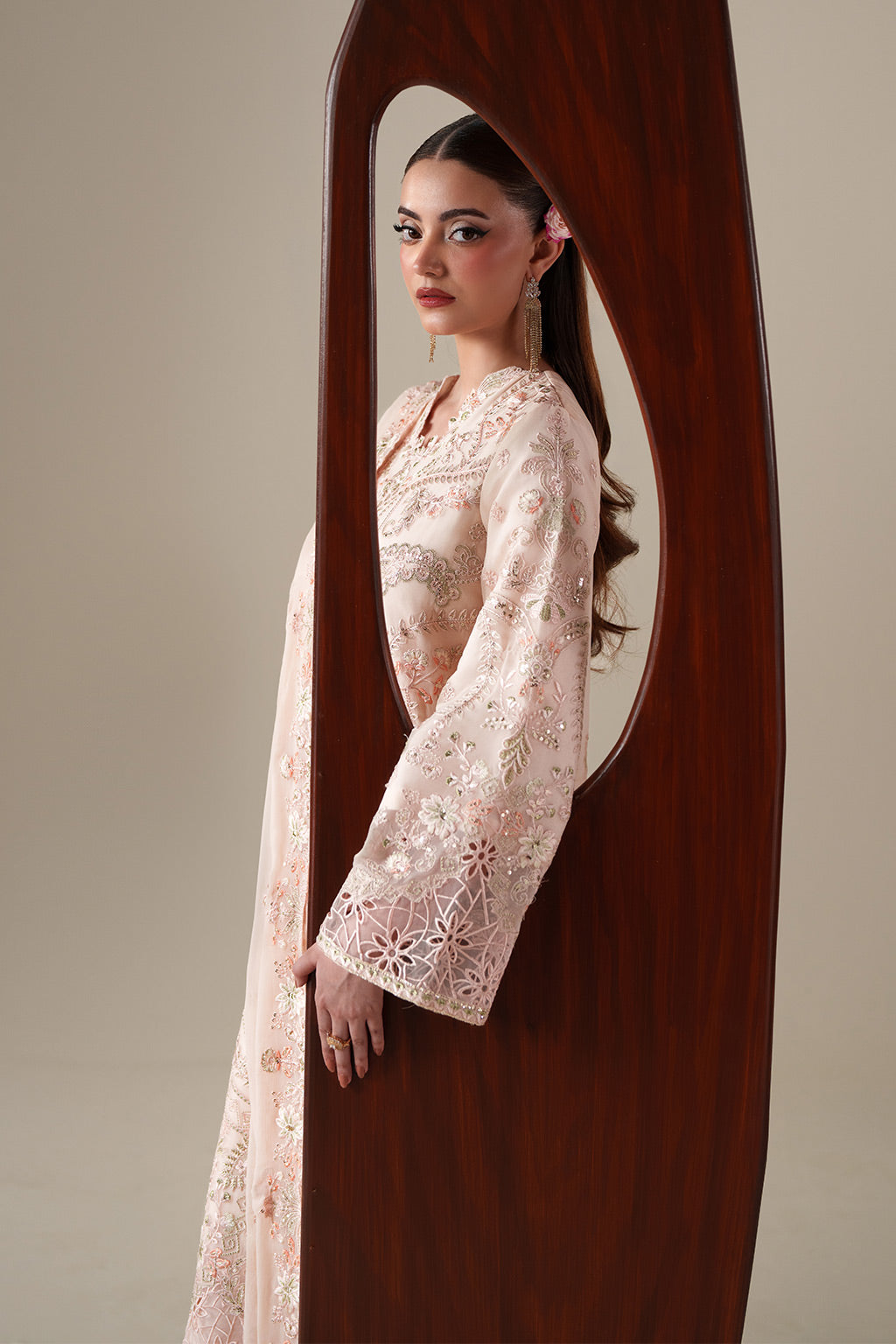 LUMI Raw Silk Pakistani Formal Dresses - Emaan Adeel - 7