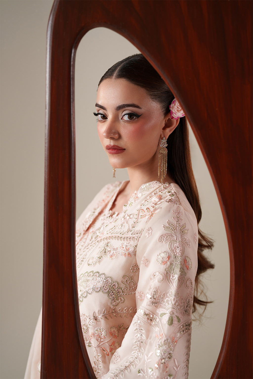 LUMI Raw Silk Pakistani Formal Dresses - Emaan Adeel - 6