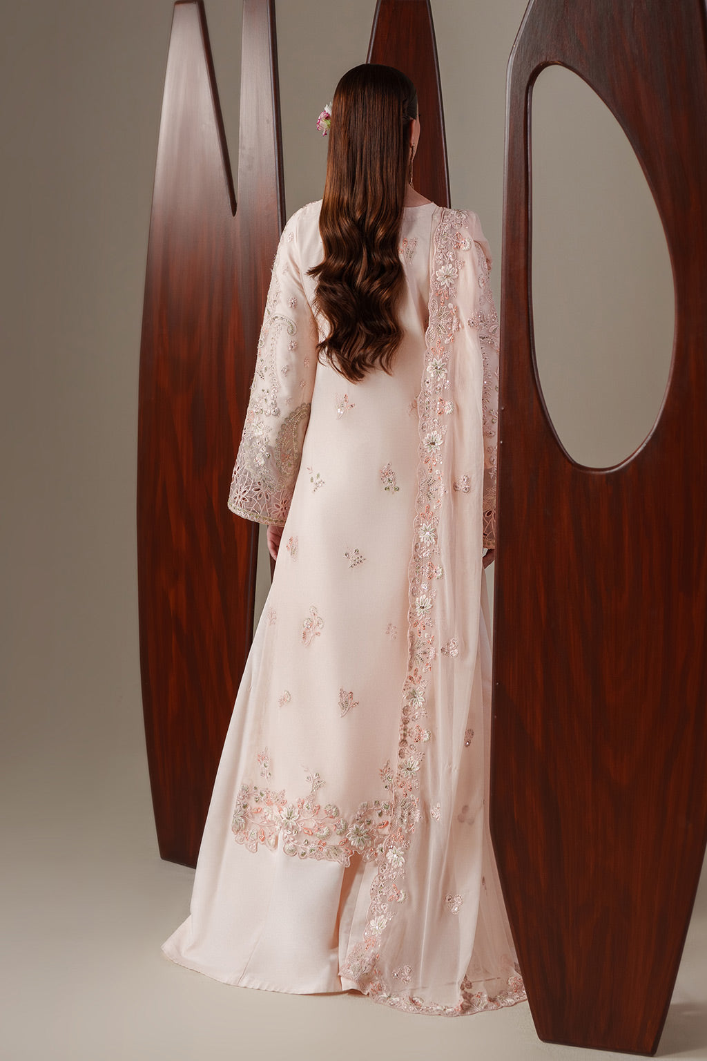 LUMI Raw Silk Pakistani Formal Dresses - Emaan Adeel - 2