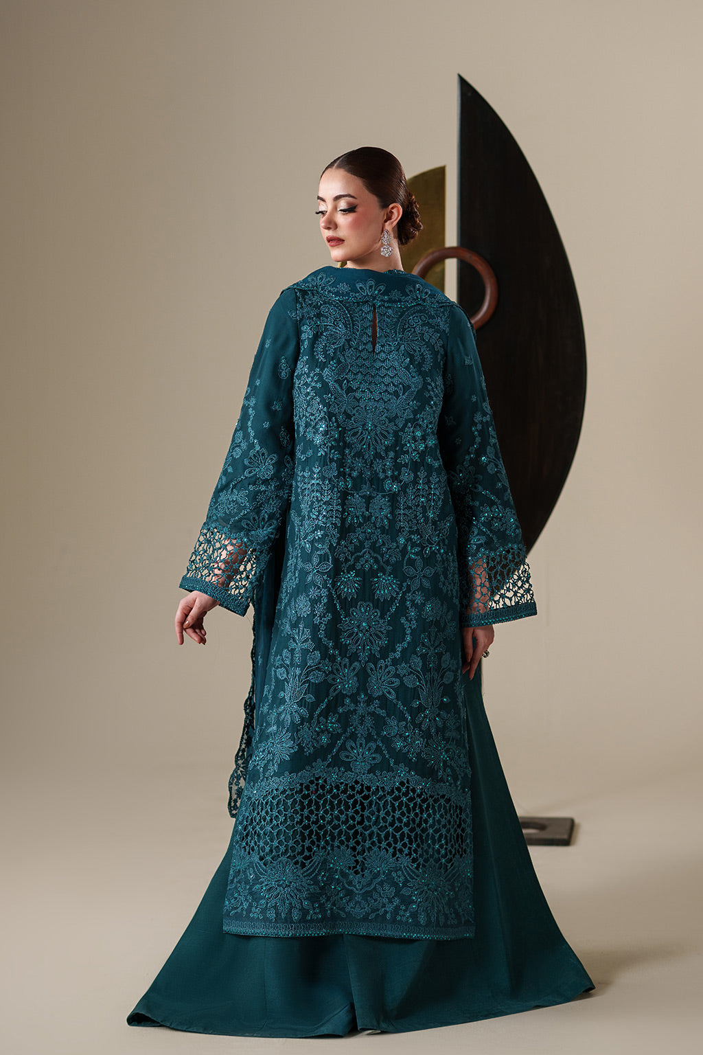 EIRA Raw Silk Pakistani Formal Dresses - Emaan Adeel - 4