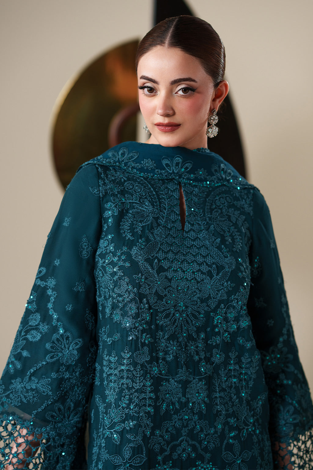 EIRA Raw Silk Pakistani Formal Dresses - Emaan Adeel - 6
