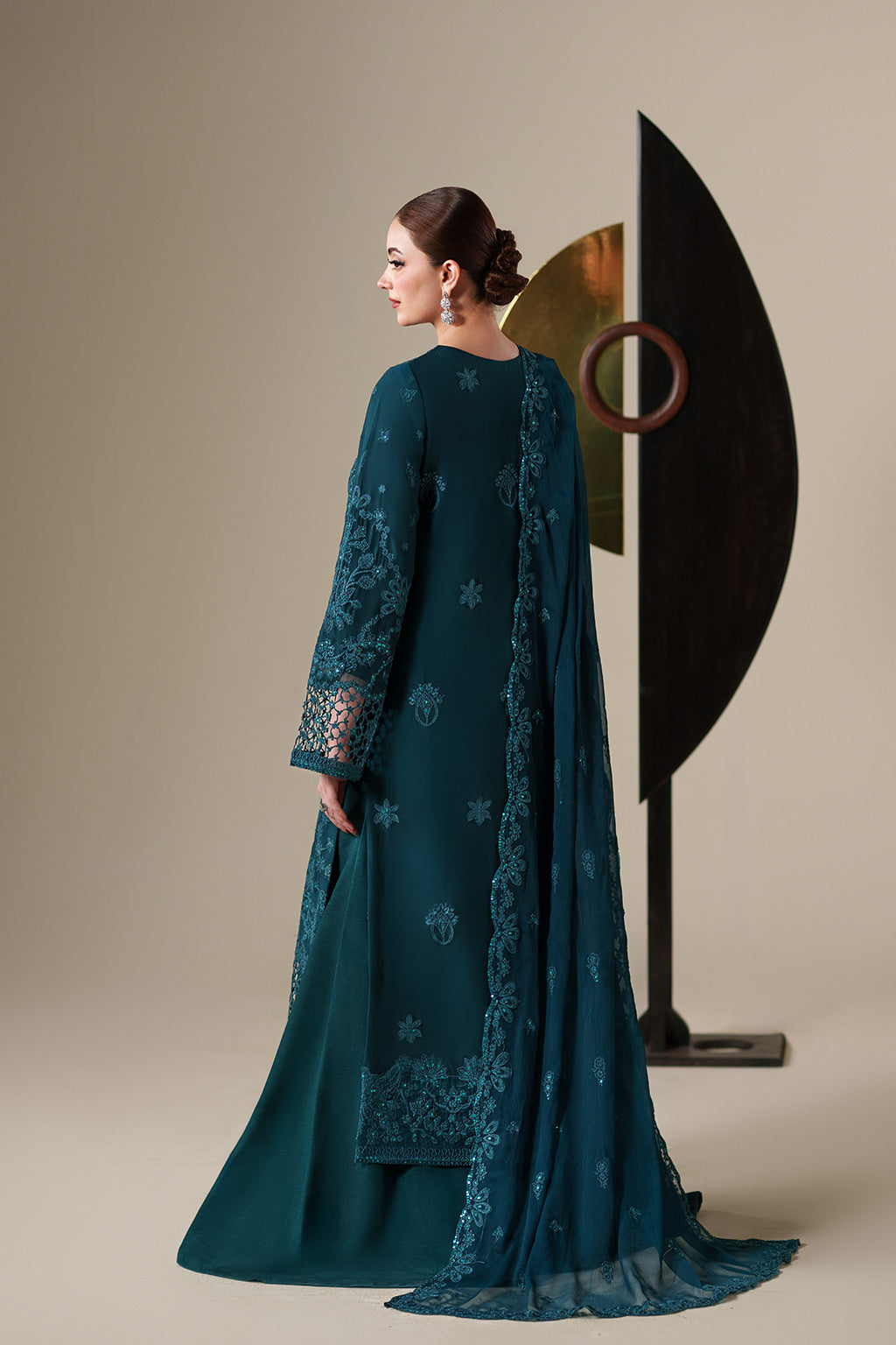 EIRA Raw Silk Pakistani Formal Dresses - Emaan Adeel - 2