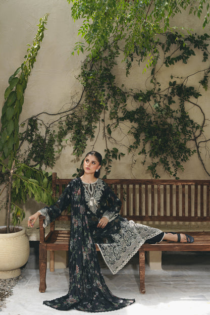 ELARA (AF-01) Jacquard Pakistani Summer Dresses - aabyaan - 6