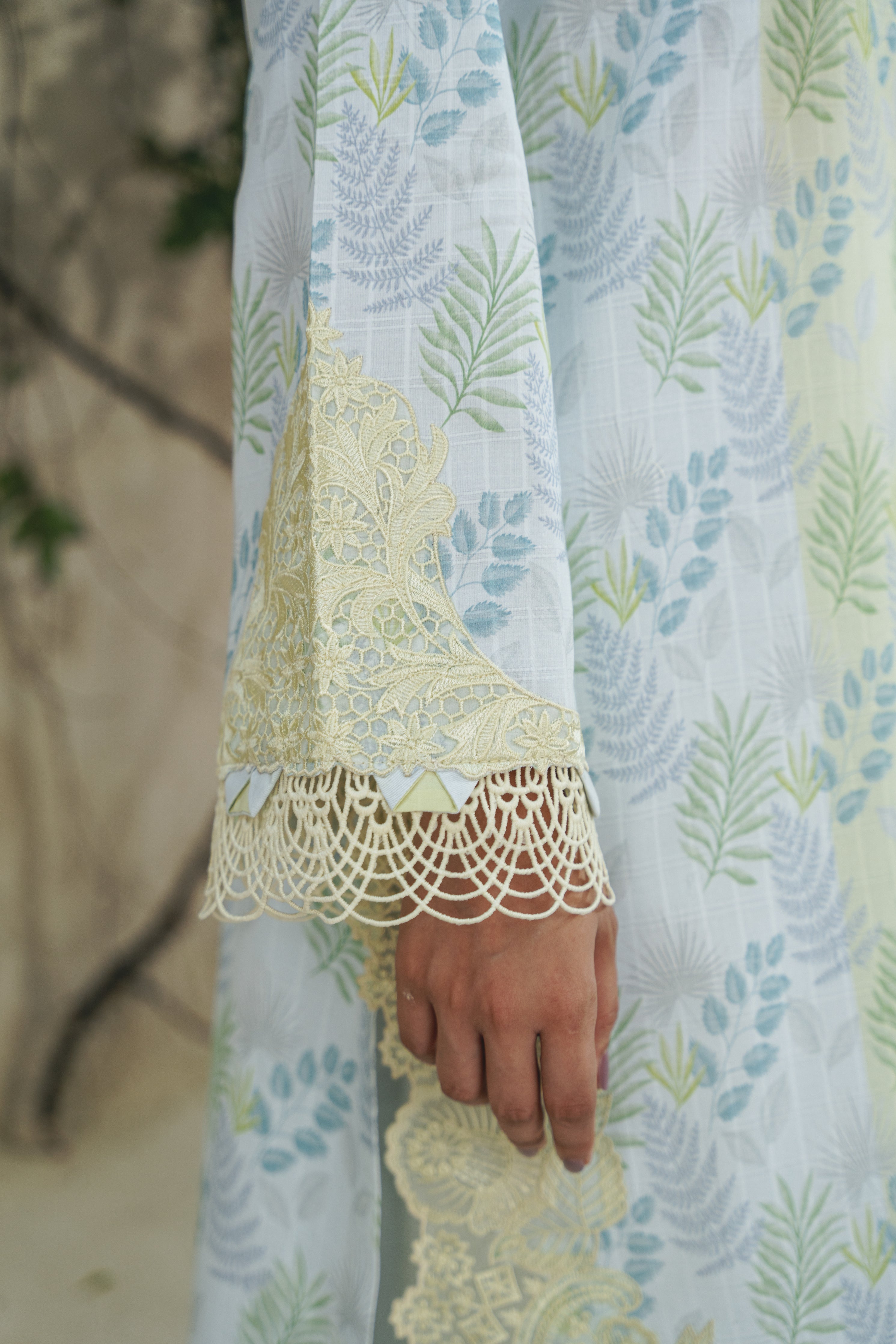 MAYA (AF-08) Jacquard Pakistani Summer Dresses - aabyaan - 3