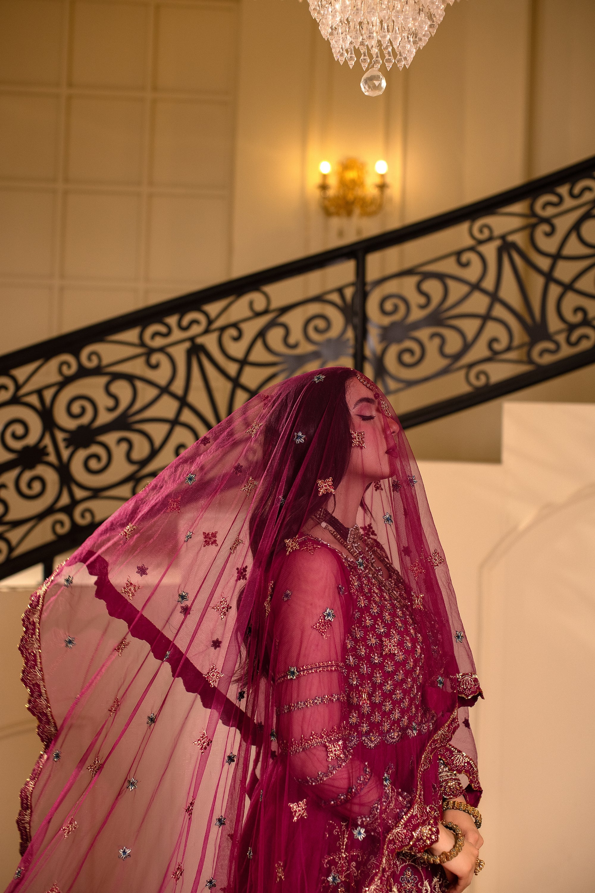 Empressa Raw Silk Pakistani Formal Dresses - Sidra Aleem - 5