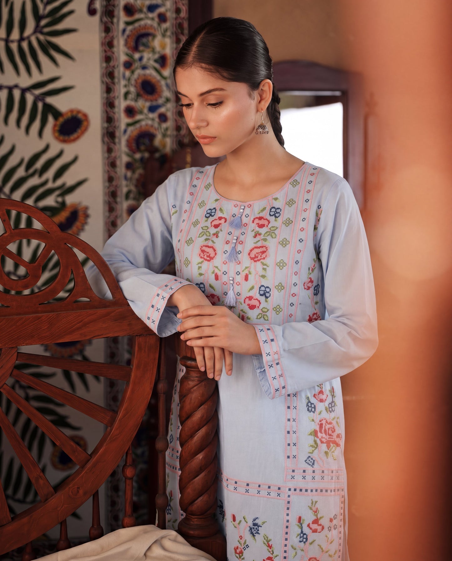 Exza Premium Fabric Pakistani Summer Dresses - Sahiba-clothing - 7