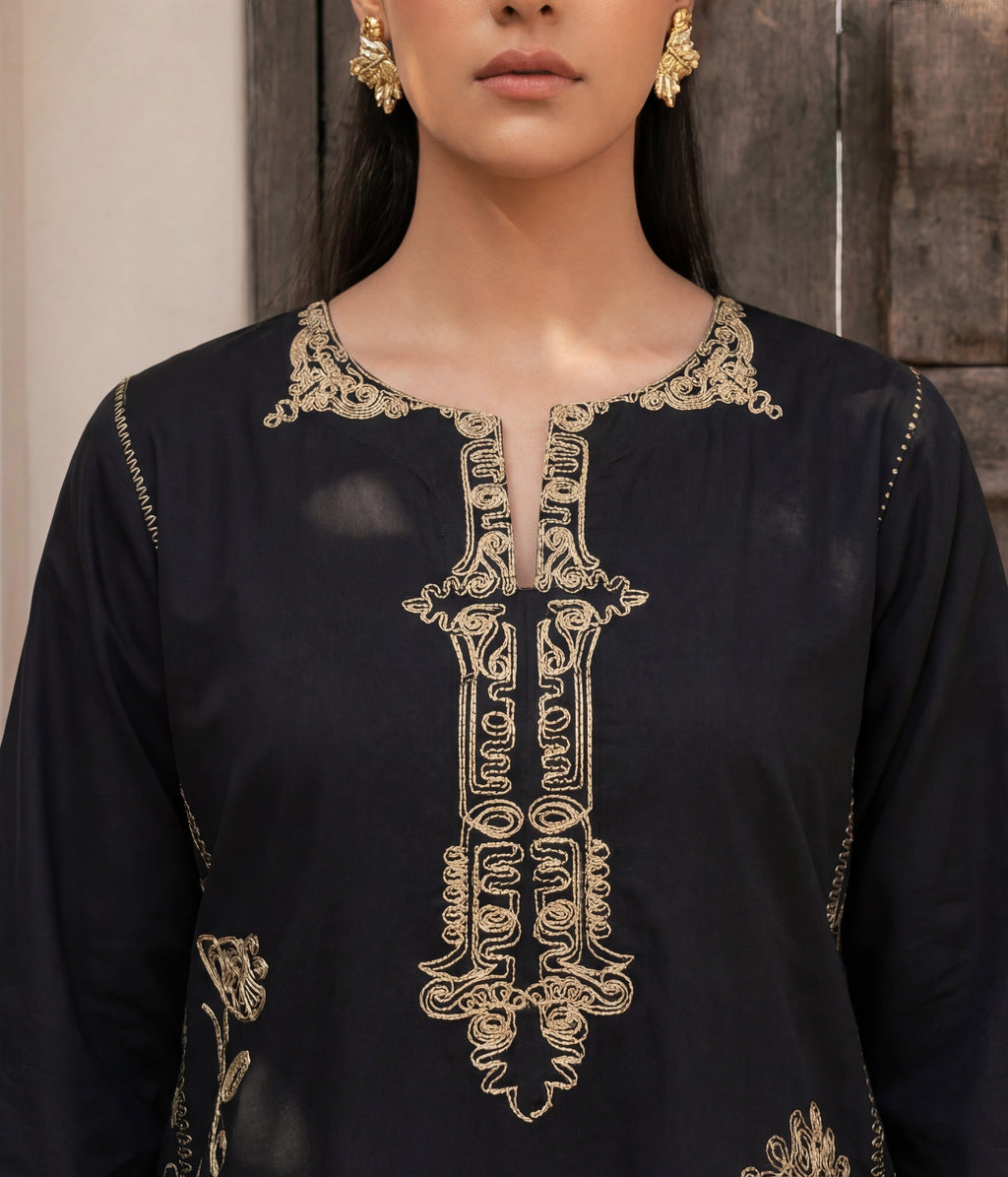Falak Premium Fabric Pakistani Summer Dresses - Sahiba-clothing - 4