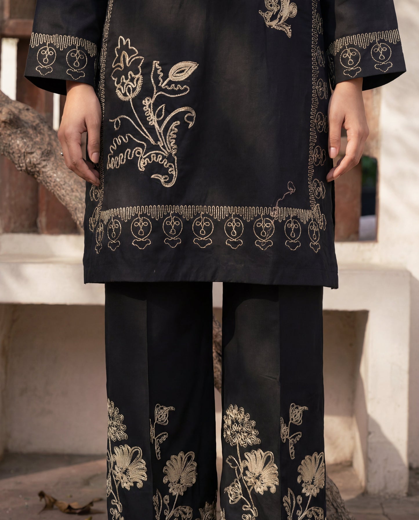 Falak Premium Fabric Pakistani Summer Dresses - Sahiba-clothing - 3