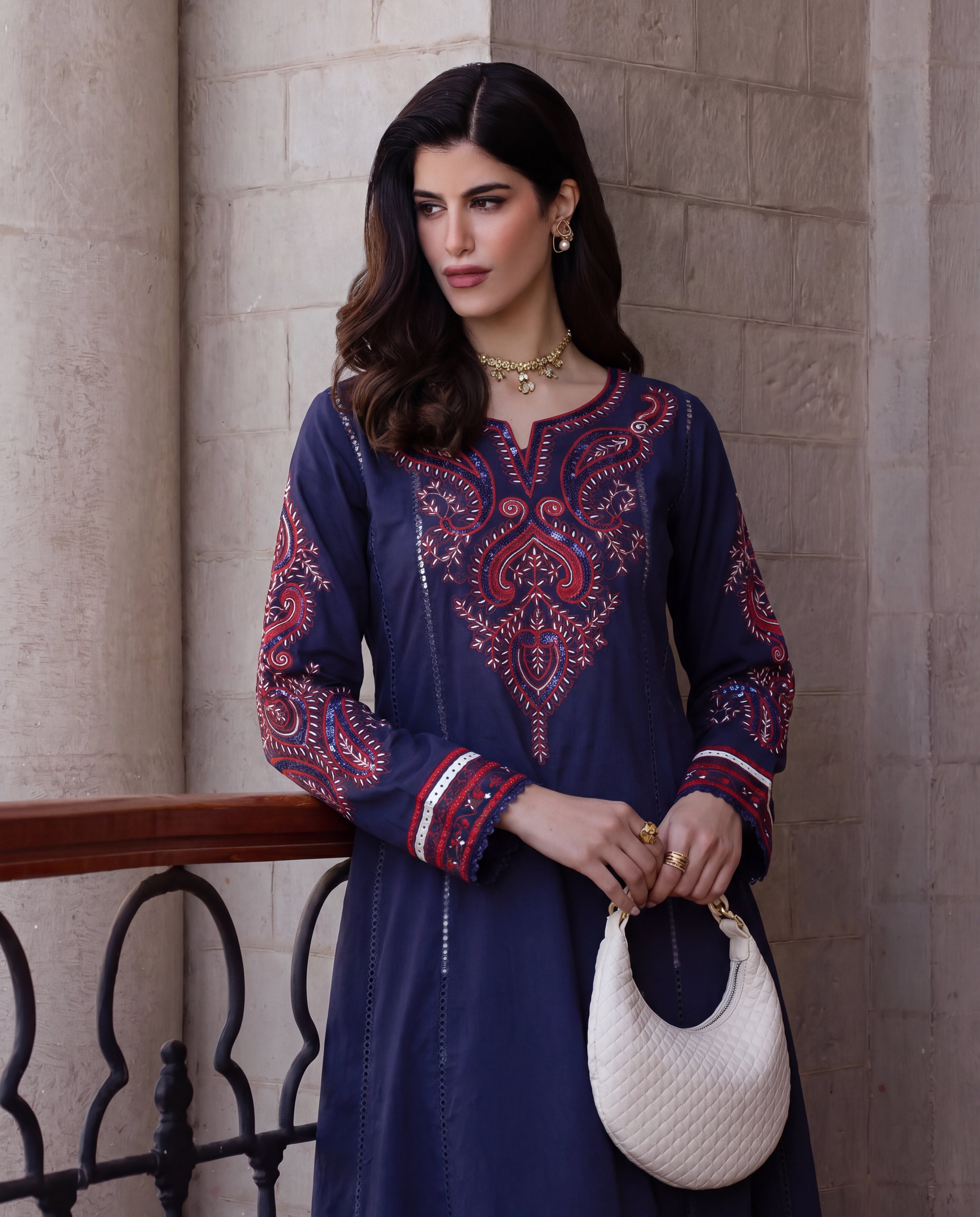 Feeha Premium Fabric Pakistani Summer Dresses - Sahiba-clothing - 2