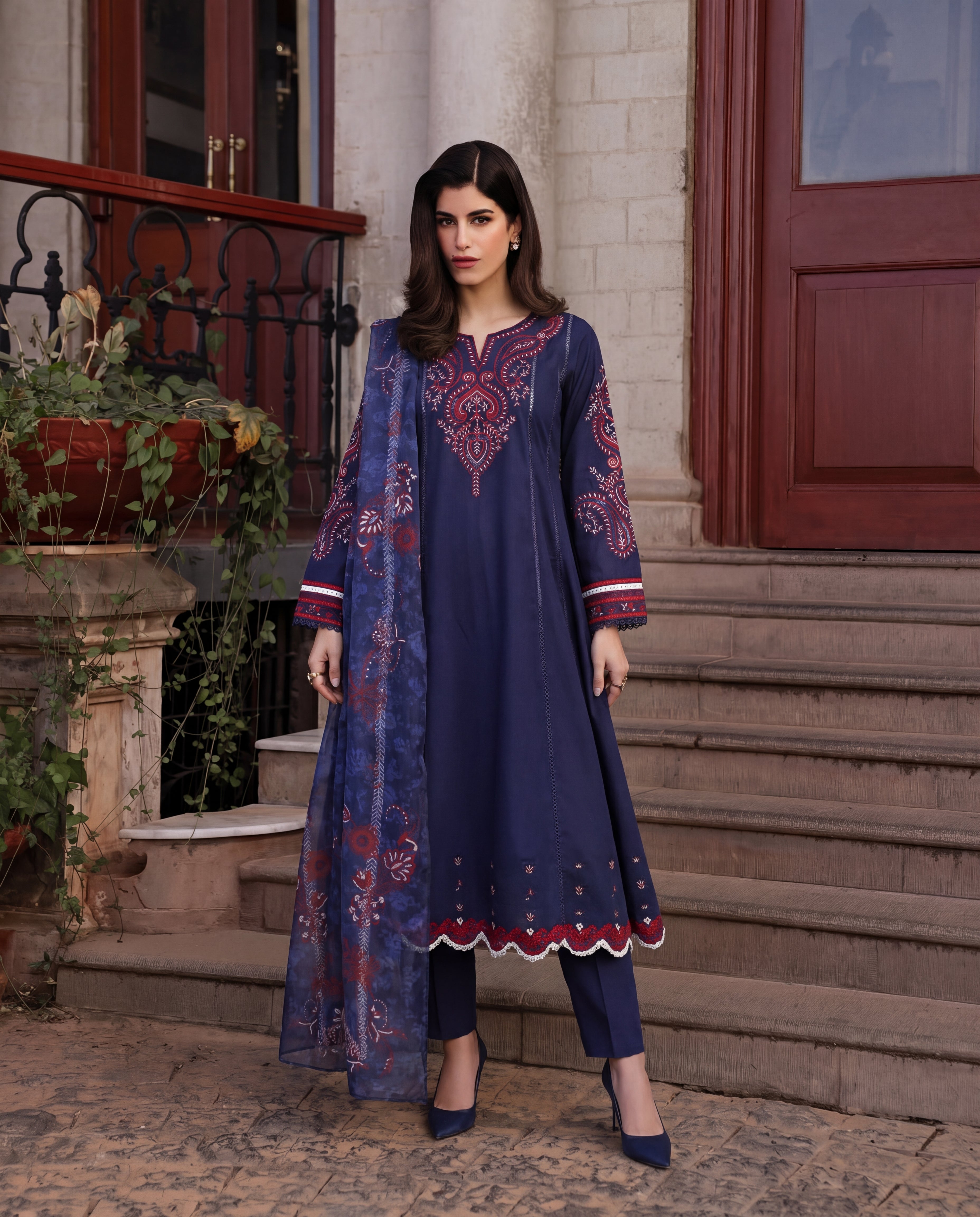 Feeha Premium Fabric Pakistani Summer Dresses - Sahiba-clothing - 6