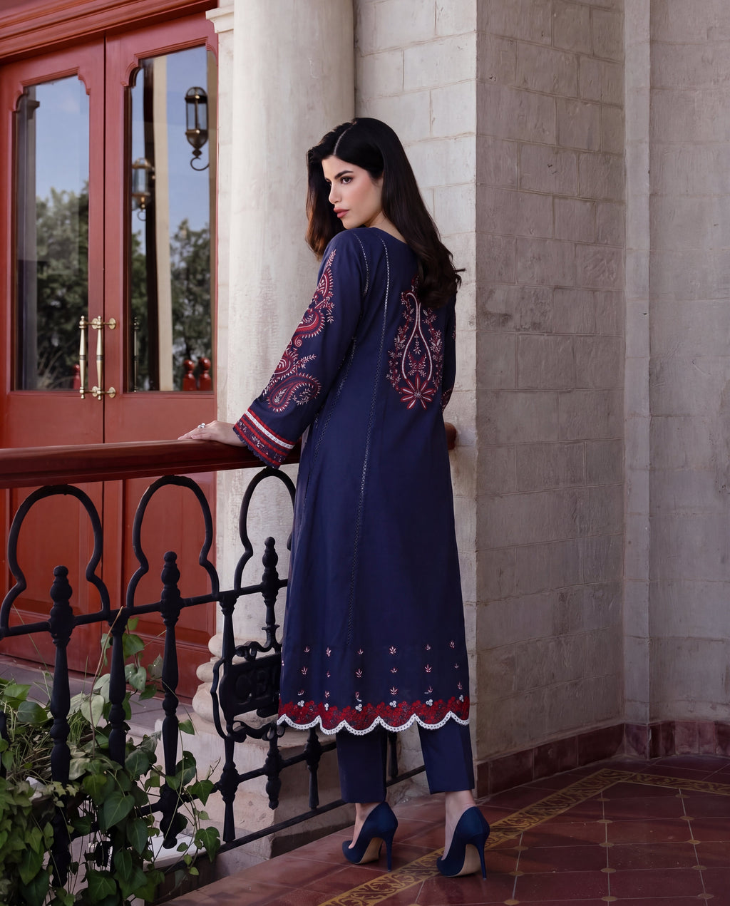 Feeha Premium Fabric Pakistani Summer Dresses - Sahiba-clothing - 4