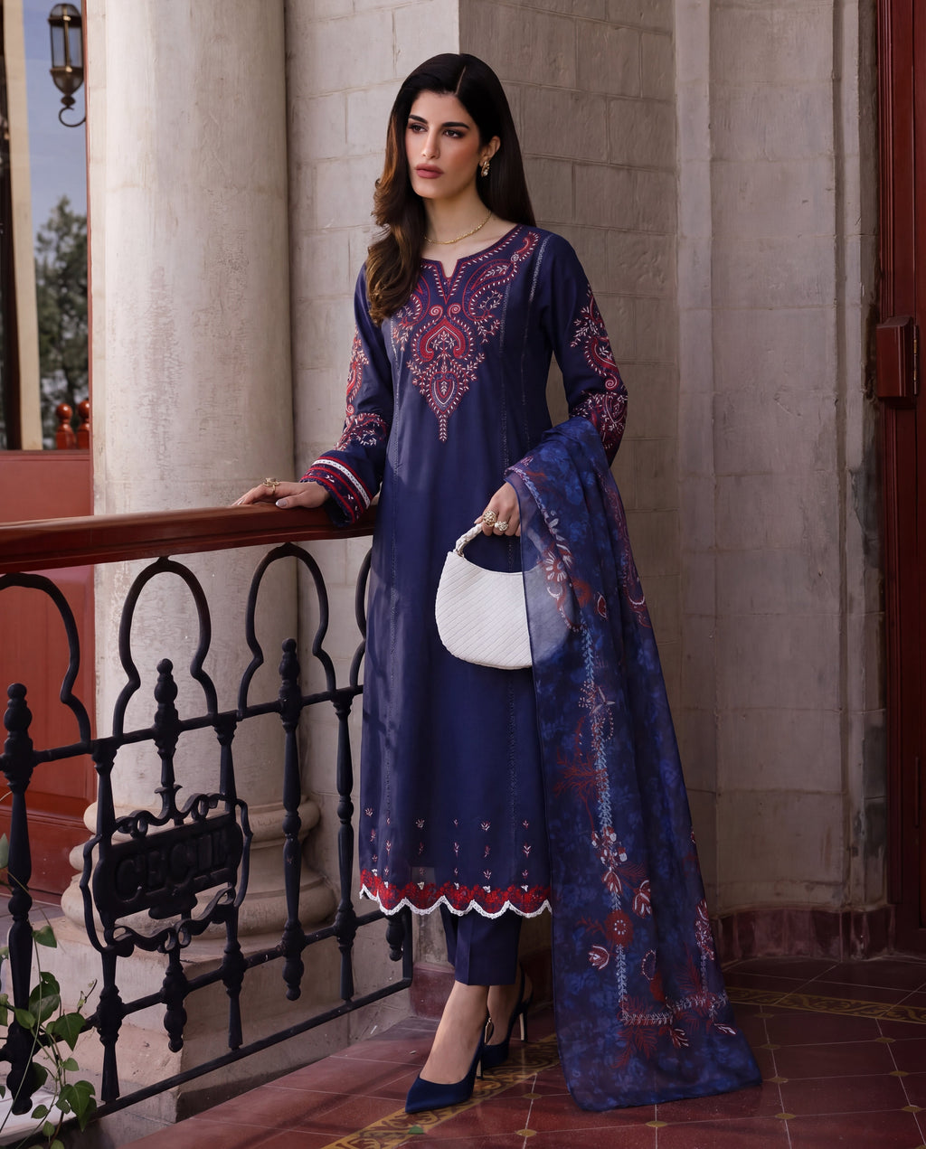 Feeha Premium Fabric Pakistani Summer Dresses - Sahiba-clothing - 1